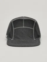 Charcoal Five-Panel, inside view