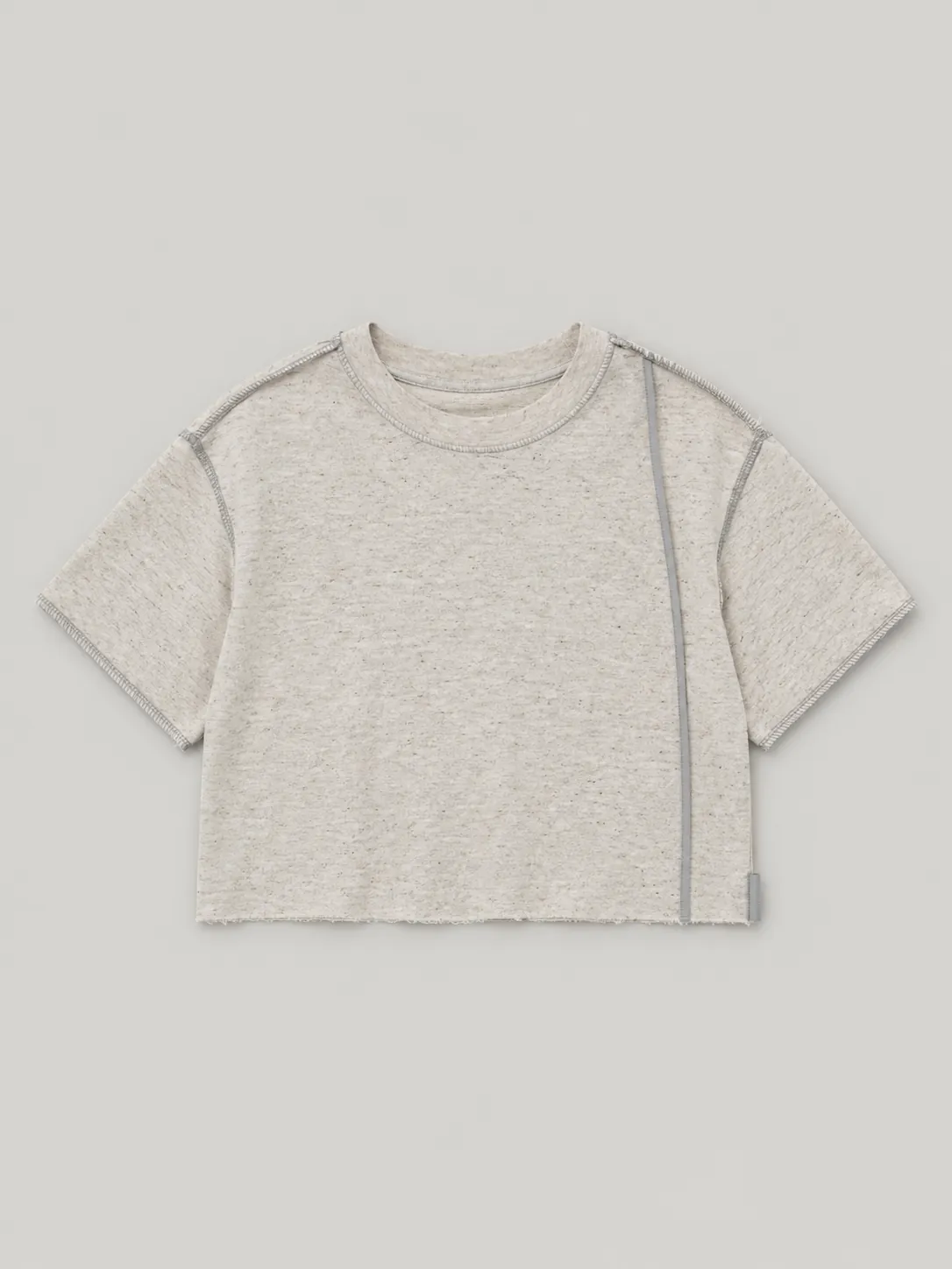 Crop Heavy Tee, vue de face