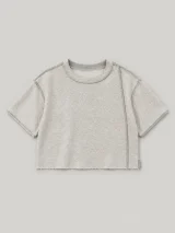 Crop Heavy Tee, inside view