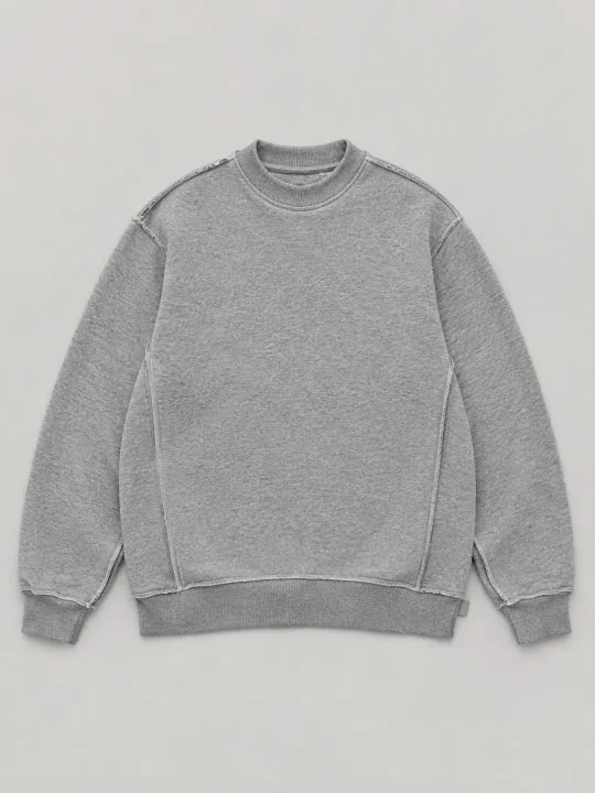 Double Collar Crew, front view