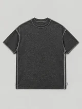Double Collar Tee, front view
