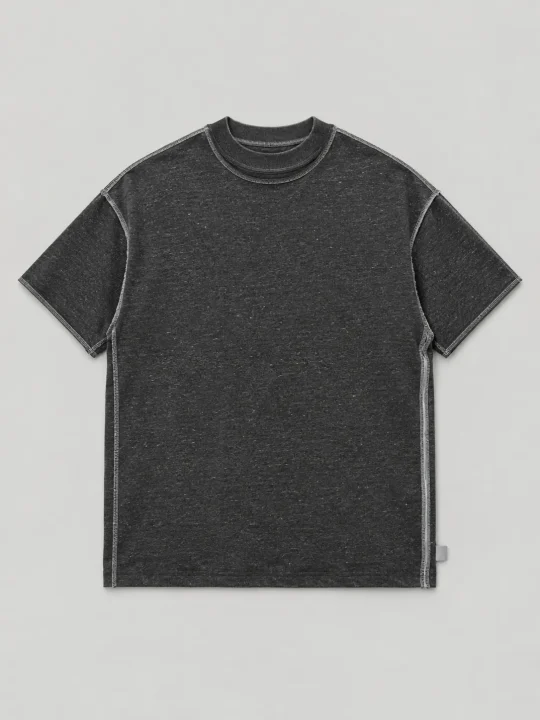 Double Collar Tee, front view