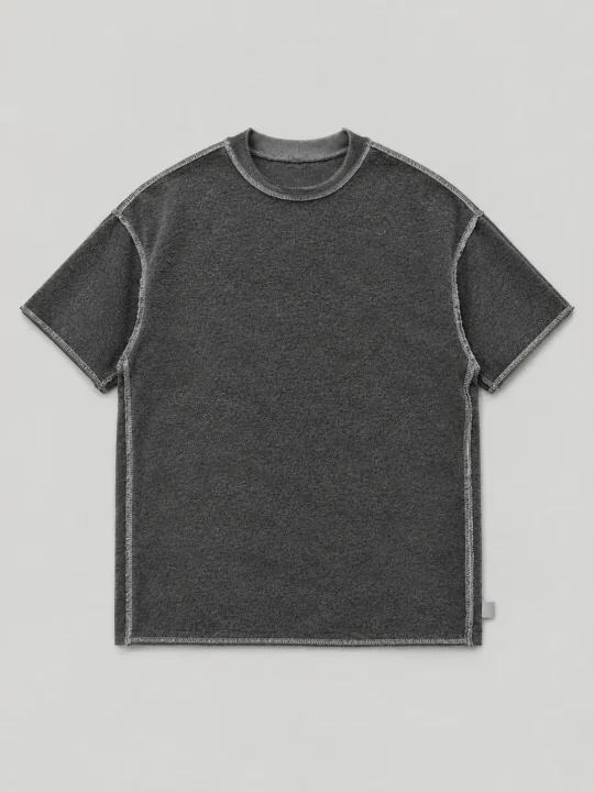 Double Collar Tee, inside view
