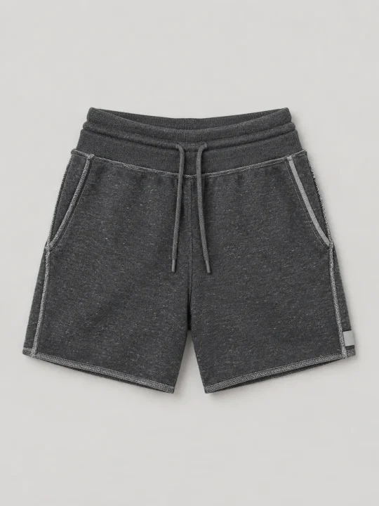 Double Waist Short, front view