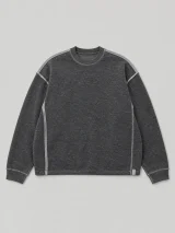 Drop-Shoulder Crew, front view