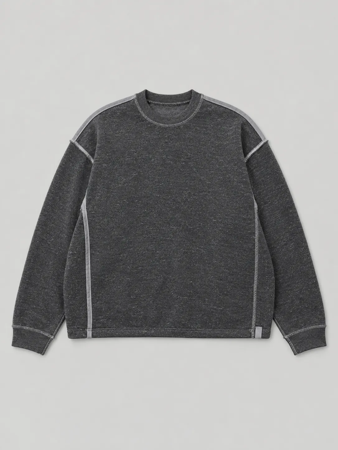 Drop-Shoulder Crew, set forfra