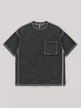Fleece Pocket Tee, inside view