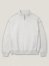 Mock Neck Split, front view