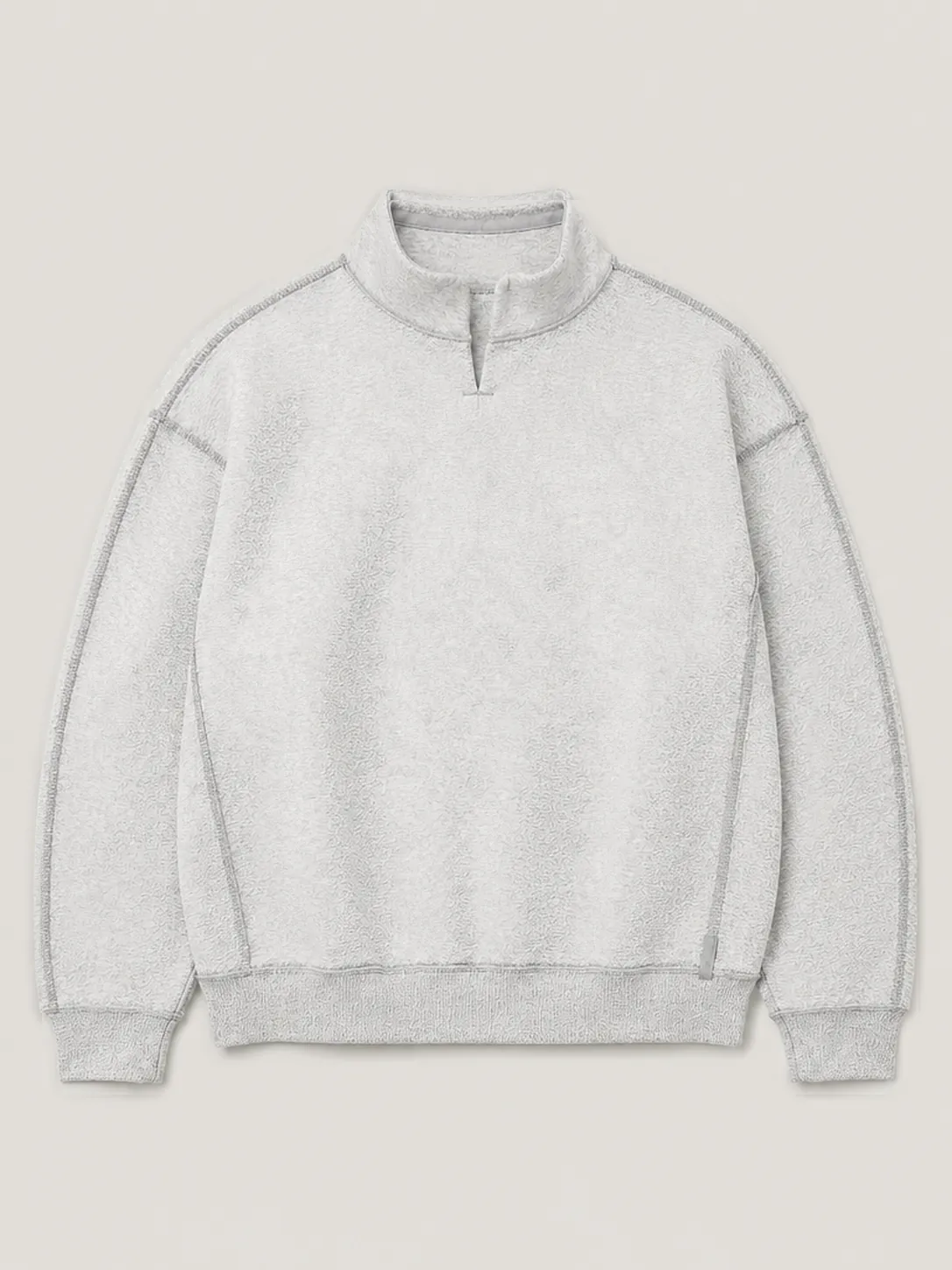 Mock Neck Split, set indefra