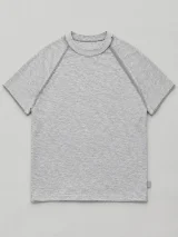 Raglan Split Tee, front view