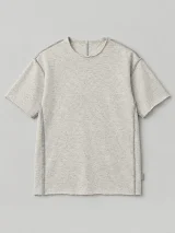 Raw Neck Tee, front view