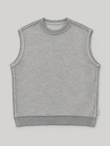 Sleeveless Sweat Vest, inside view