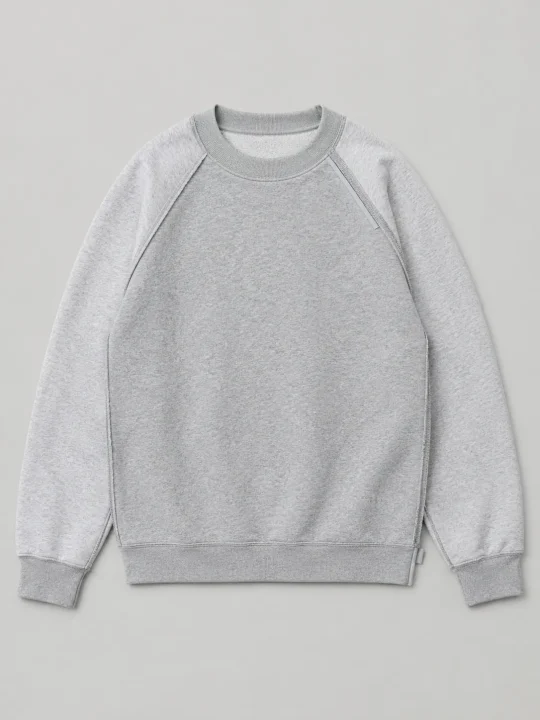 Split-Weight Raglan, front view